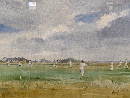 Lot 582 - Mary Gundry, Modern British Cricket on the...