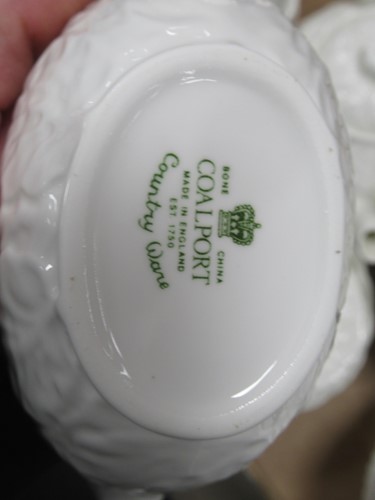 Lot 281 - A Coalport ‘Countryware’ part tea service...