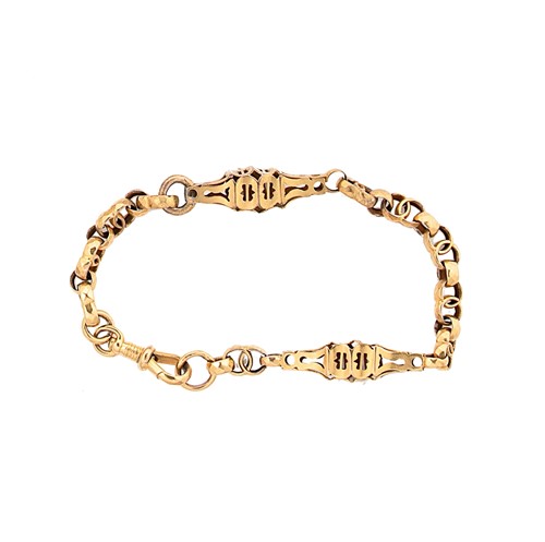 Lot 35 - A Victorian bracelet