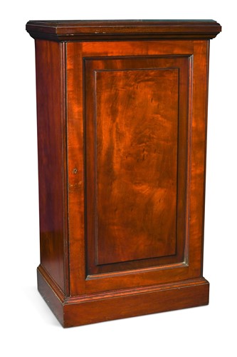 Lot 563 - A Holland & Sons mahogany wardrobe compactum