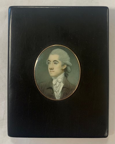 Lot 173 - A group of 4 miniature portraits