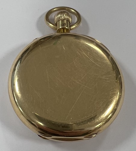 Lot 354 - Charles Frodsham, London - A fine George V 18ct gold half hunter pocket watch