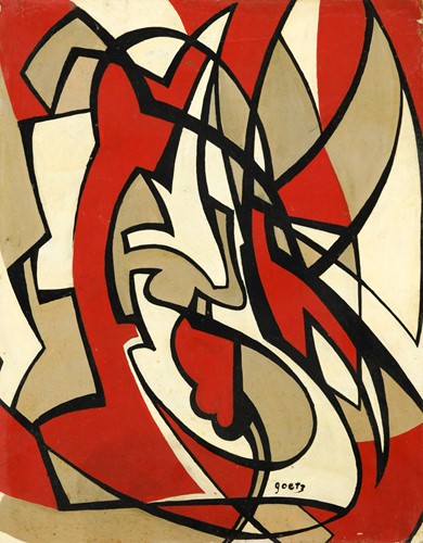 Lot 588 - Attributed to Henri Goetz (French/American. 1909-1989)