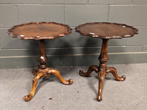Lot 770 - A pair of reproduction George III style...