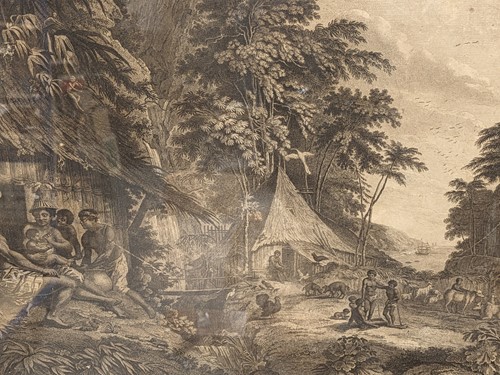 Lot 457 - Louis Freret, Habitation des Negres, stipple...