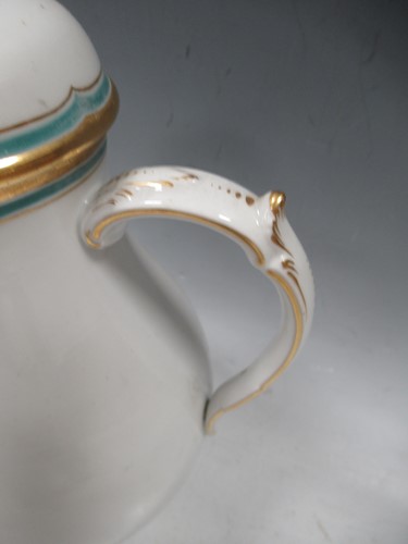 Lot 16 - A KPM factory part tea and coffee service,...