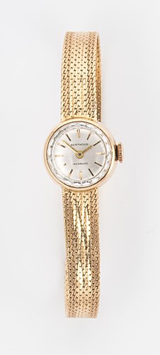 Lot 362 - Berthoud, - A French 18ct gold wristwatch