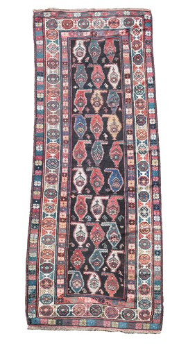 Lot 751 - A Kazak runner, late 19th century