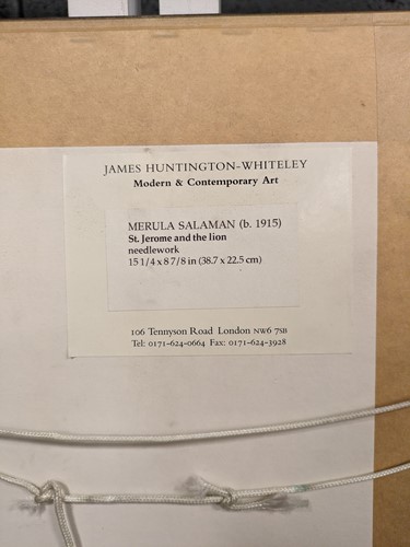 Lot 466 - Merula Salaman (British. 1914-2000)