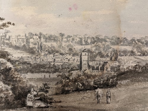 Lot 498 - A large collection of landscape studies, to include 19th century topographical examples