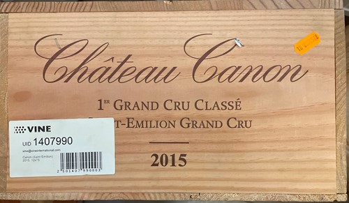 Lot 2 - Chateau Canon, St Emilion 1er Grand Cru Classe...