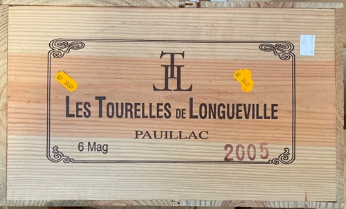 Lot 6 - Les Tourelles de Longueville, Pauillac 2005, 6...