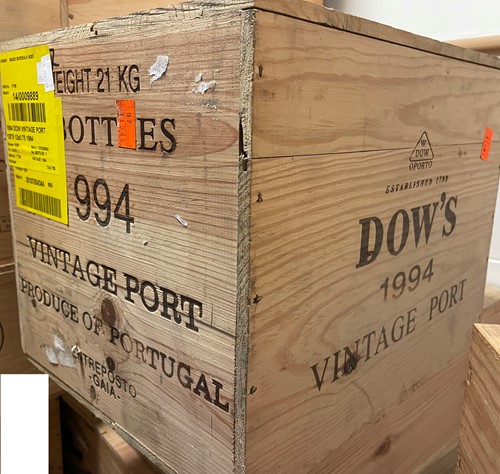 Lot 10 - Dow's Vintage Port 1994, 12 bottles in owc