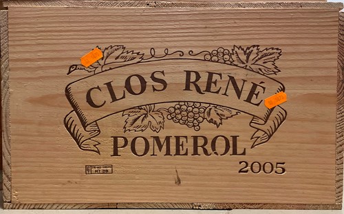 Lot 12 - Clos Rene, Pomerol 2005, 6 magnums in owc