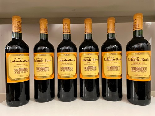 Lot 56 - Chateau Lalande Borie, St Julien 2009, 6 bottles