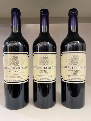 Lot 61 - Chateau Feytit-Clinet, Pomerol 2009, 3 bottles