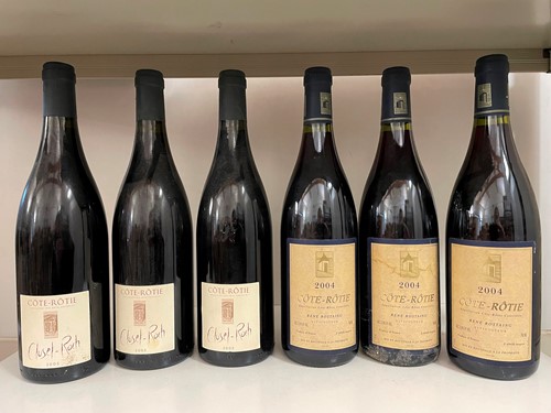 Lot 75 - Cote Rotie, Clusel Roch 2005, 3 bottles; Rene...