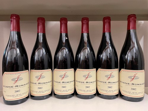 Lot 82 - Vosne Romanee, Domaine Jean Grivot 2002, 6...