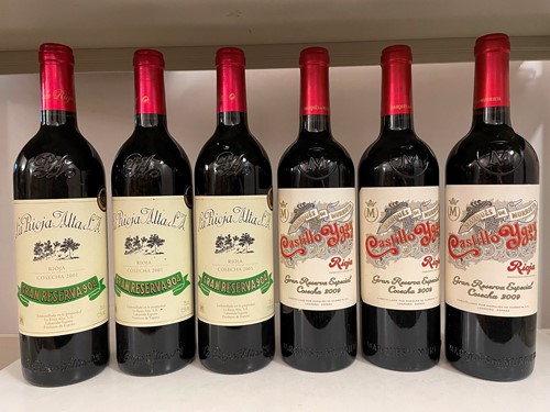 Lot 86 - La Rioja Alta, S.A., 2001, Gran Reserva 904, 3...