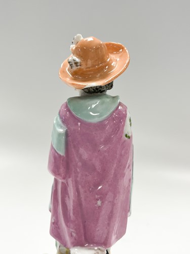 Lot 7 - A group of four continental porcelain figurines