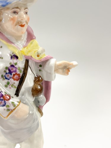 Lot 7 - A group of four continental porcelain figurines