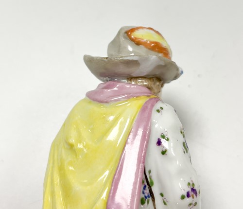 Lot 7 - A group of four continental porcelain figurines