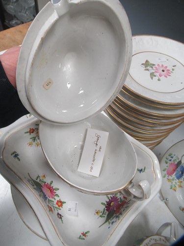 Lot 17 - A part Chamberlain Worcester dessert service...