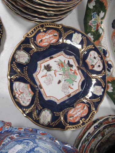 Lot 280 - A Mason's Ironstone dinner service, circa 1835,...