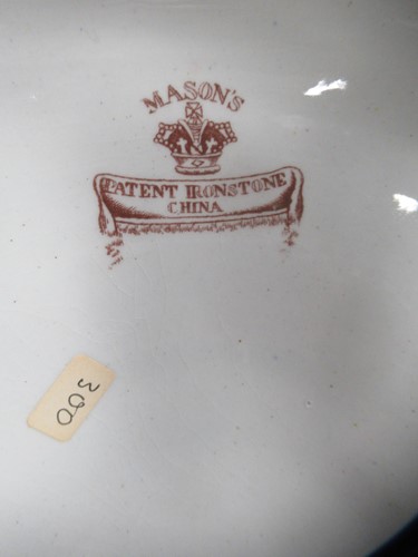 Lot 280 - A Mason's Ironstone dinner service, circa 1835,...