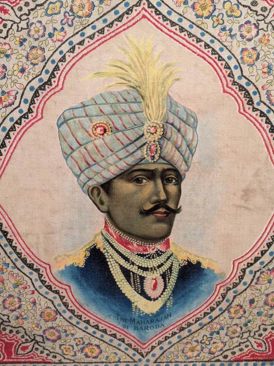 Lot 317 - Two Pictures Of Indian Royalty