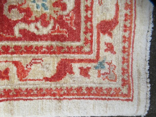 Lot 843 - A ziegler mahal rug with a biege ground colour...