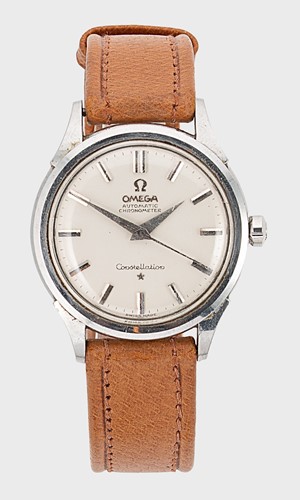 Lot 392 - Omega - A steel 'Constellation' wristwatch