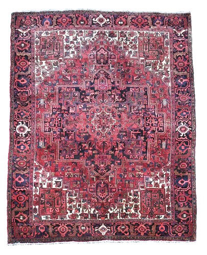 Lot 575 - A Heriz carpet, late 20th century