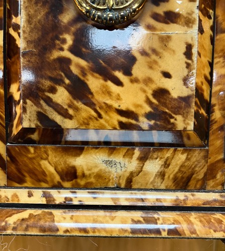 Lot 544 - A tortoiseshell table cabinet, 19th century