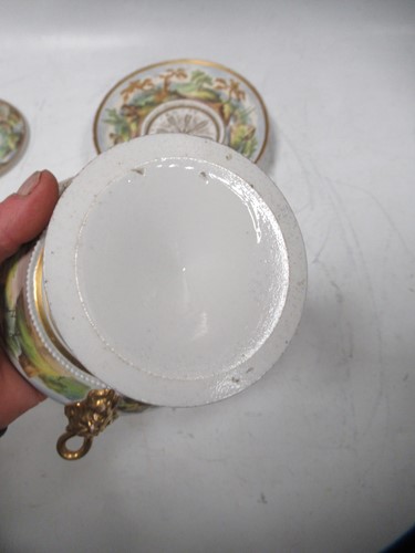 Lot 6 - A 19th century English porcelain two-handled...