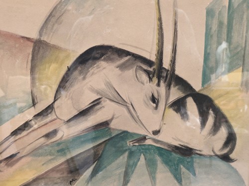 Lot 297 - After Franz Marc (German. 1880-1916)