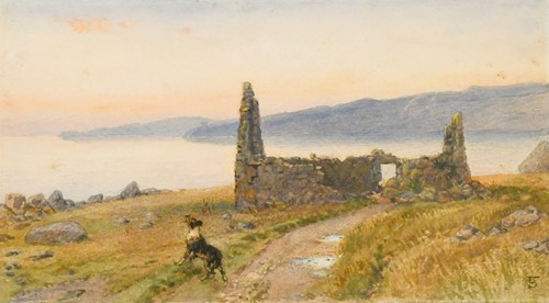 Lot 219 - Myles Birket Foster RWS (1825-1899)