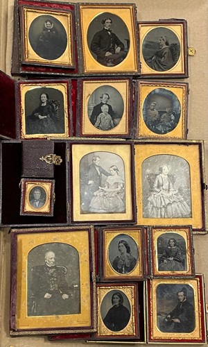 Lot 513 - A Large Collection of 19th Century Portrait Photographs