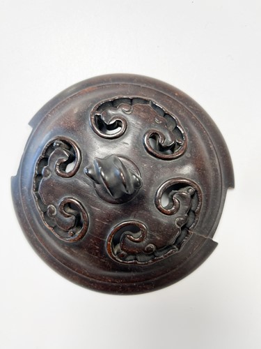 Lot 64 - A Chinese bronze tripod censer in archaic style, Qing Dynasty, 19th century