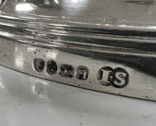 Lot 579 - A set of 4 George III 18th century silver candlesticks, mark of John Schofield