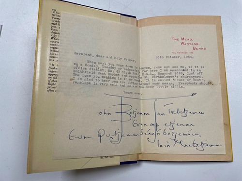Lot 487 - BETJEMAN (John)