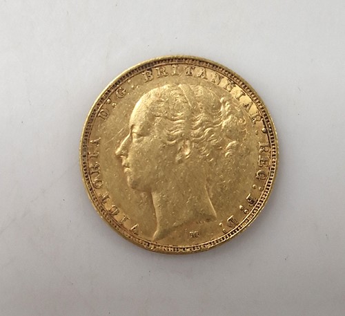 Lot 370 - An 1885 Gold Sovereign