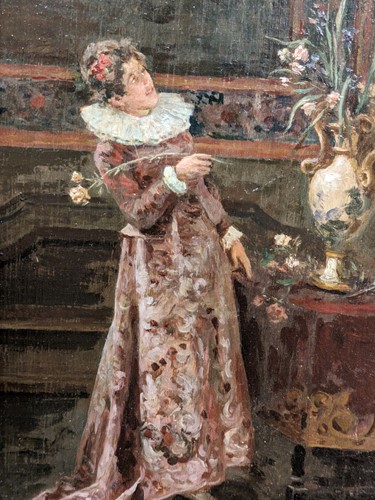 Lot 400 - Follower of Frank Moss Bennett (British. 1874-1952)