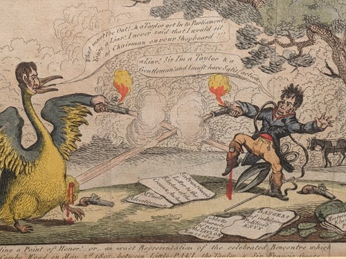 Lot 322 - James Gilray (British. 1757-1815)