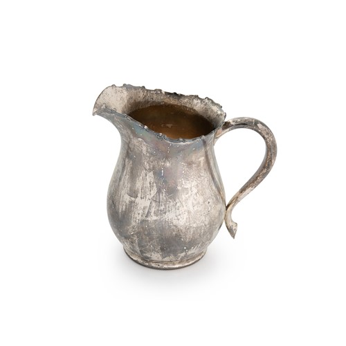 Lot 538 - A mid 20th century American metalwares silver water jug