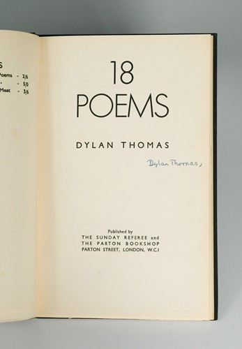 Lot 397 - THOMAS (Dylan)