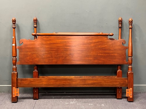 Lot 399 - Two modern American black cherry Georgian...