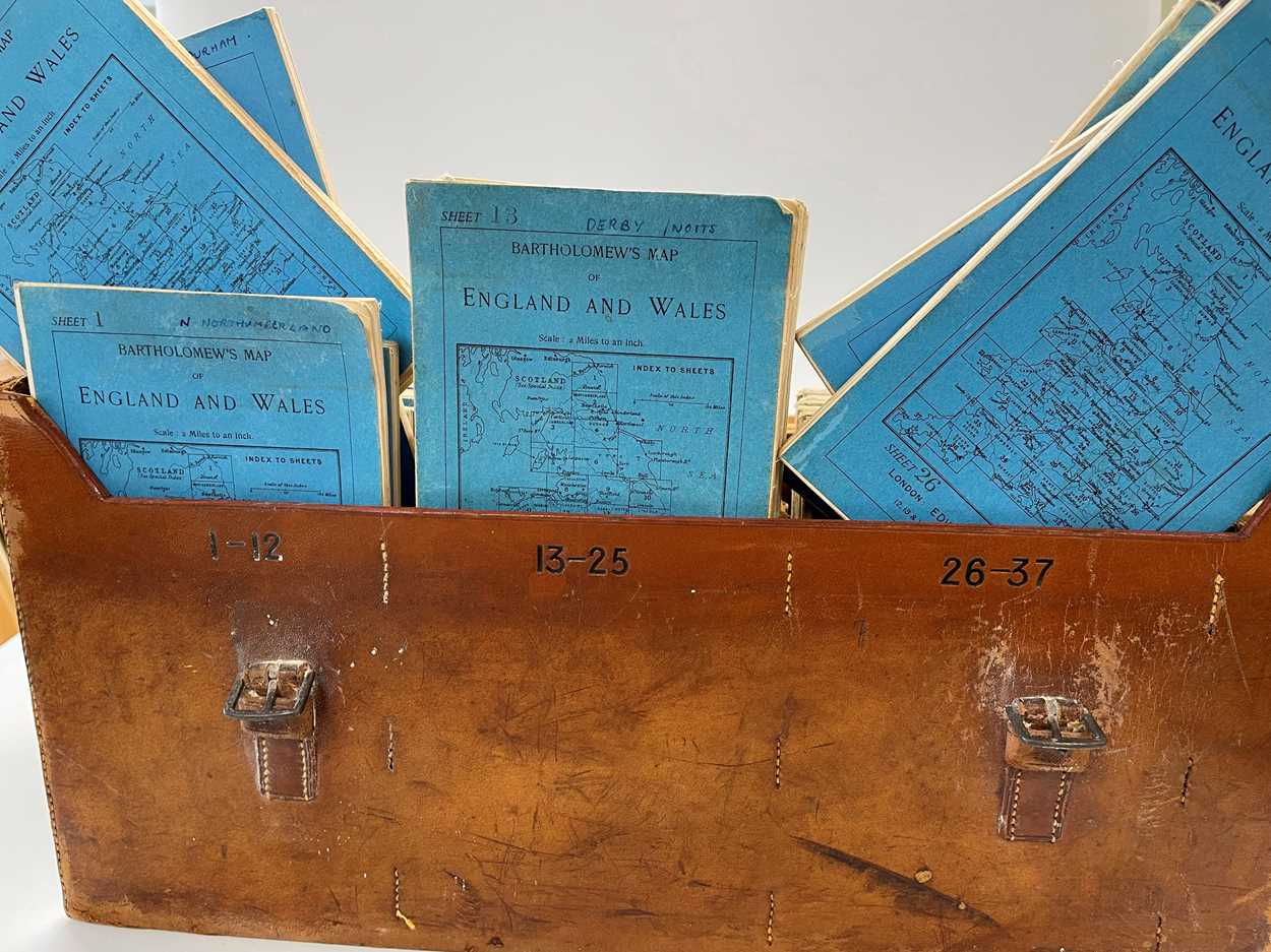 Lot 45 - BARTHOLOMEW'S Touring maps of England and Wales
