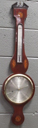 Lot 186 - A 19th century mahogany shell inlaid mahogany...