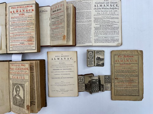 Lot 157 - Almanacs.